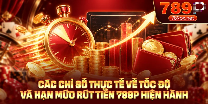 Các chỉ số thực tế về tốc độ và hạn mức rút tiền 789P hiện hành