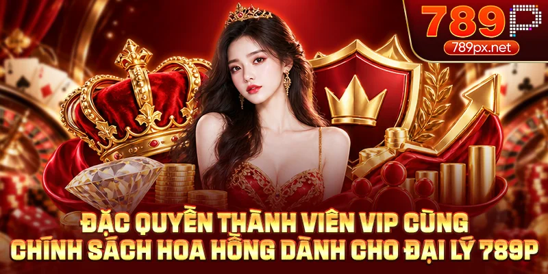 Đặc quyền thành viên VIP cùng chính sách hoa hồng dành cho đại lý 789P