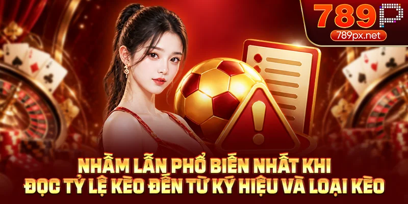Nhầm lẫn phổ biến nhất khi đọc tỷ lệ kèo đến từ ký hiệu và loại kèo
