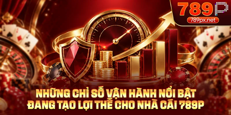 Những chỉ số vận hành nổi bật đang tạo lợi thế cho nhà cái 789P
